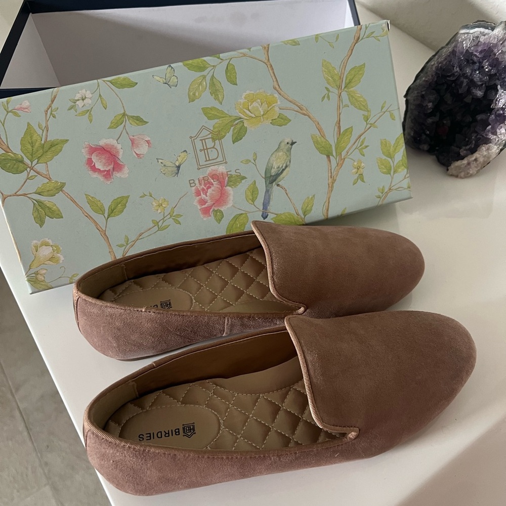 Birdies The Starling Classic Latte Suede (Brand New)